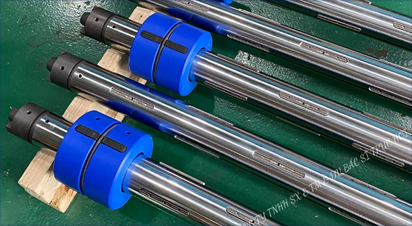 Trục hơi adapter xanh